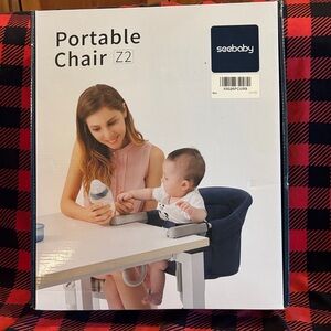 Portable Chair Z2 - Navy/black